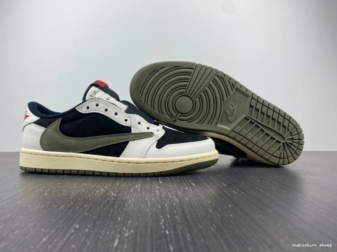 Cheap Scott 1 DZ4137-106 Travis Air Jordan Jordan Air Retro OG Olive x Low 0519